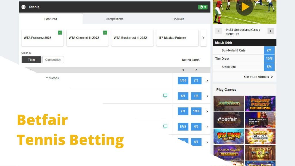 Betfair Tennis Betting