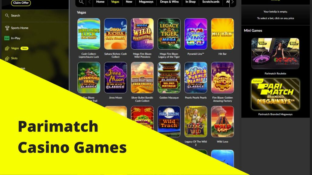 Parimatch Casino Games