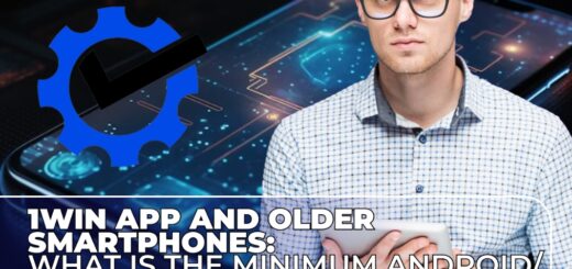 The image shows the minimum Android OS version needed for optimal app performance.